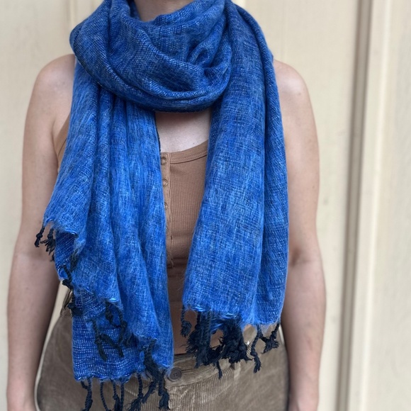 Himalayan yak wool shawl/wrap/scarf/blanket handmade in Nepal. Warm Soft… - Picture 2 of 6